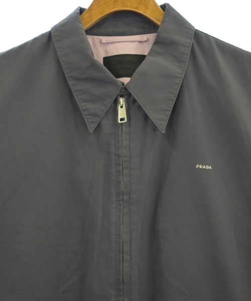 PRADA（プラダ）ブルゾン グレー サイズ:50(XL位) メンズ/2200624316046