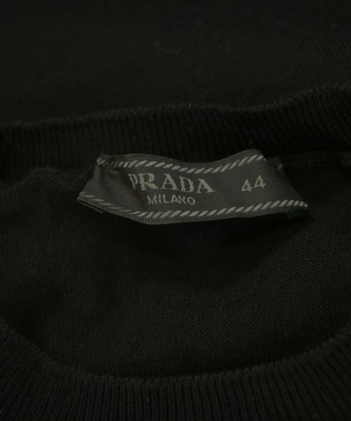 PRADA（プラダ）ニット・セーター 黒 サイズ:44(S位) メンズ/2200624955085