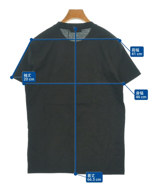PRADA（プラダ）Tシャツ・カットソー 黒 サイズ:S メンズ/2200624955122