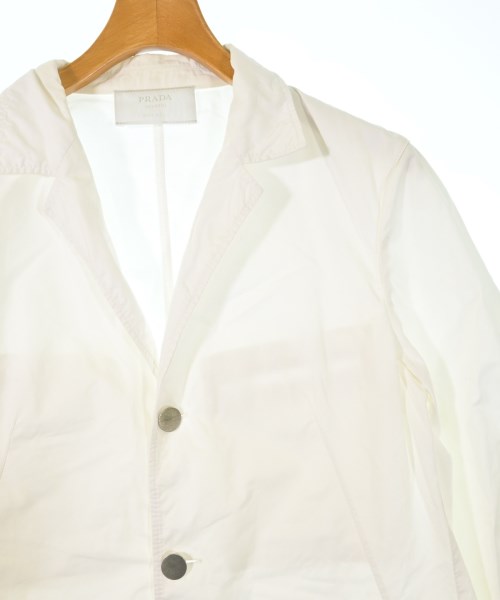 PRADA（プラダ）ジャケット 白 サイズ:50(XL位) メンズ/2200625048038