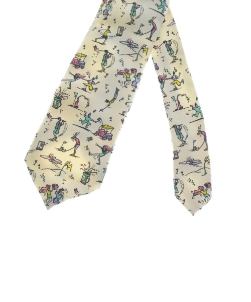 PRADA（プラダ）ネクタイ 白 サイズ:- メンズ/2200625397143