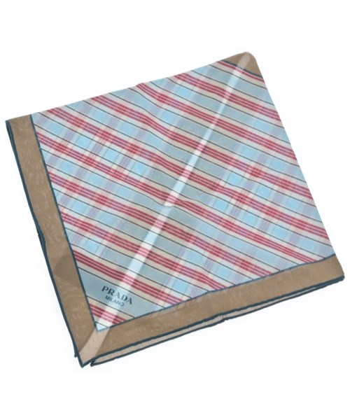 PRADA（プラダ）バンダナ・スカーフ ベージュ サイズ:- レディース/2200625706051