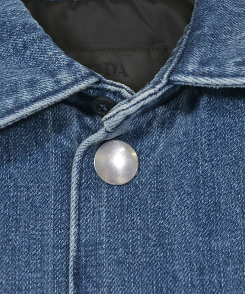 PRADA（プラダ）デニムジャケット 青 サイズ:M メンズ/2200625733149