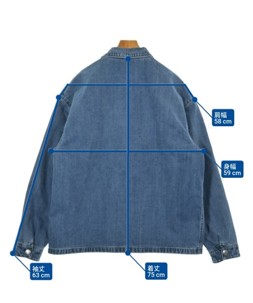 PRADA（プラダ）デニムジャケット 青 サイズ:M メンズ/2200625733149