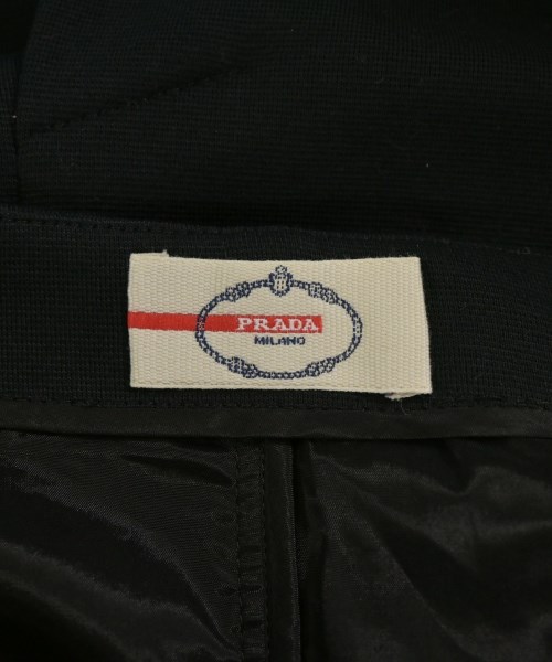 PRADA（プラダ）ひざ丈スカート 黒 サイズ:40(M位) レディース/2200626974121