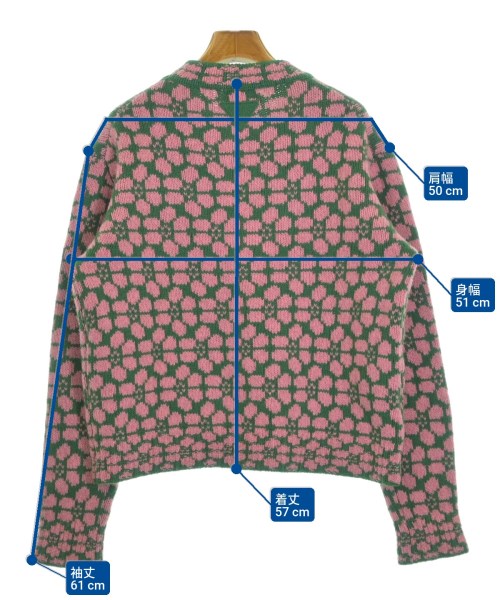 PRADA（プラダ）ニット・セーター 緑 サイズ:44(L位) レディース/2200626998172