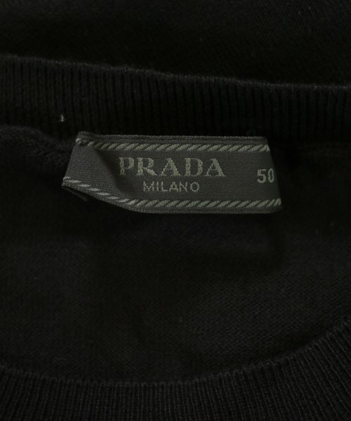 PRADA（プラダ）ニット・セーター 黒 サイズ:50(XL位) メンズ/2200627608049