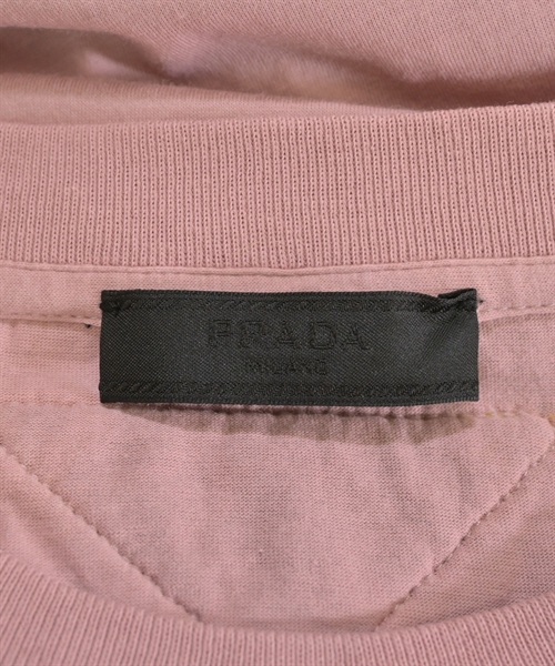 PRADA（プラダ）Tシャツ・カットソー ピンク サイズ:M メンズ/2200627807039