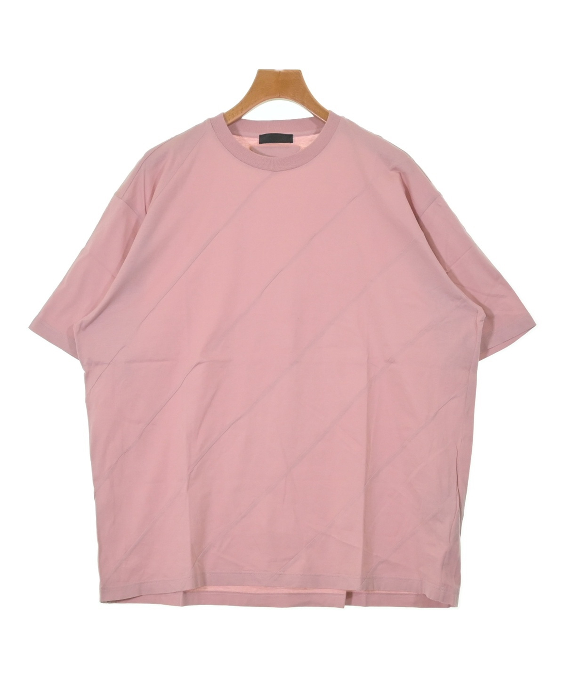 PRADA（プラダ）Tシャツ・カットソー ピンク サイズ:M メンズ