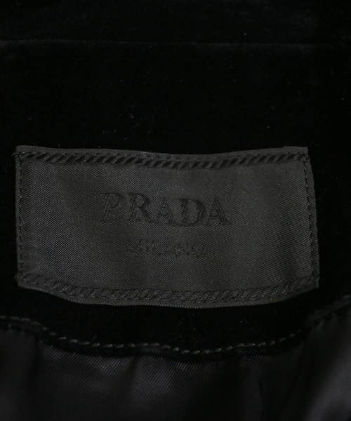 PRADA（プラダ）ブルゾン 黒 サイズ:48(L位) メンズ/2200628047014