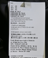 PRADA（プラダ）ブルゾン 黒 サイズ:48(L位) メンズ/2200628047014