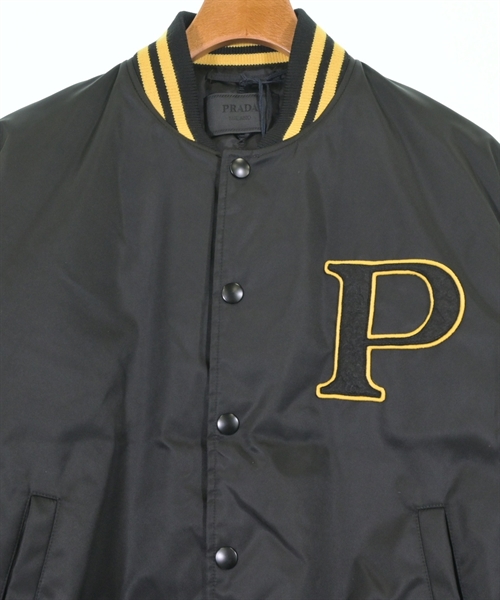 PRADA（プラダ）スタジャン 黒 サイズ:M メンズ/2200628047045
