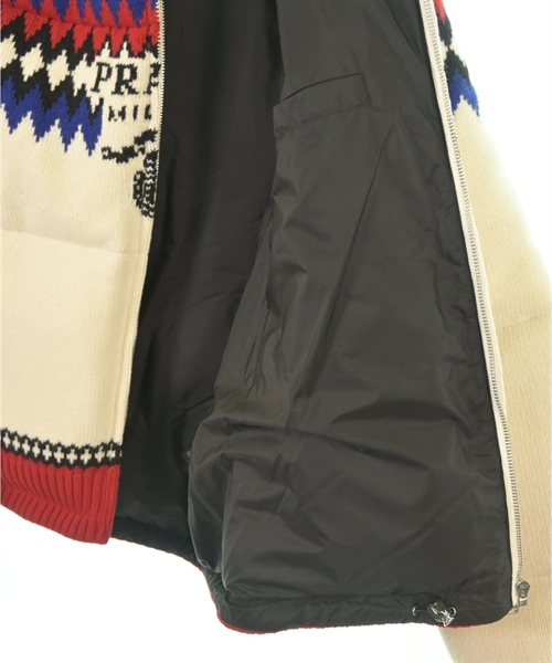 PRADA（プラダ）ダウンジャケット/ダウンベスト 白 サイズ:M メンズ/2200628047052