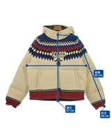 PRADA（プラダ）ダウンジャケット/ダウンベスト 白 サイズ:M メンズ/2200628047052