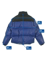 PRADA（プラダ）ダウンジャケット/ダウンベスト 青 サイズ:L メンズ/2200628047069