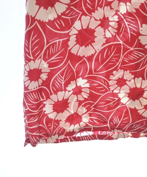 PRADA（プラダ）カジュアルシャツ 赤 サイズ:XXL メンズ/2200626844028