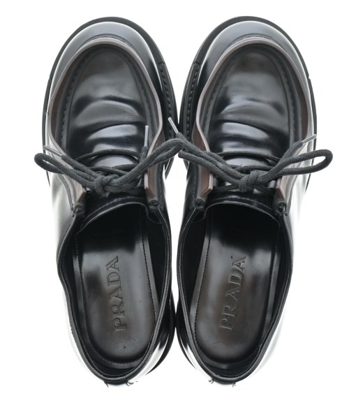 PRADA（プラダ）ビジネス・ドレスシューズ 黒 サイズ:UK8(26.5cm位