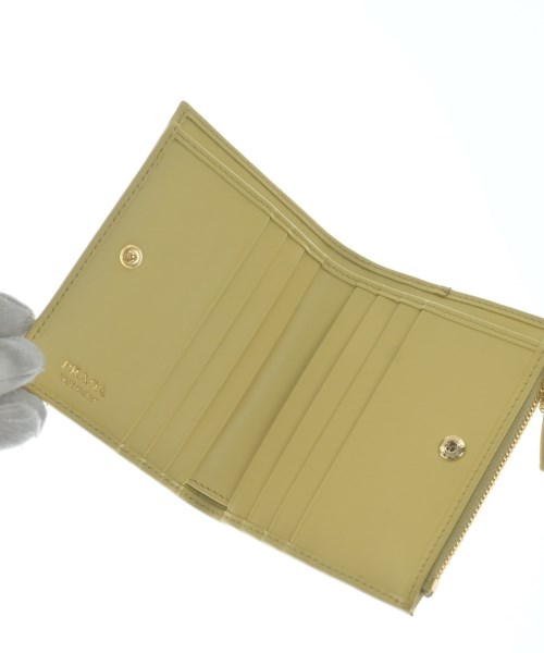 PRADA（プラダ）財布・コインケース 黄 サイズ:- レディース/2200628501011