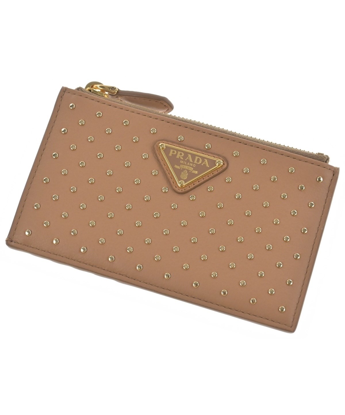 PRADA プラダ 財布・ケース  ベージュ 【古着】【中古】【送料無料】 中古・古着通販】PRADA (プラダ) 長財布 ベージュ｜ブランド・古着通販