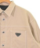 PRADA（プラダ）カジュアルシャツ ベージュ サイズ:M メンズ/2200628566058