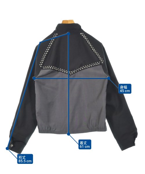 PRADA（プラダ）ブルゾン 黒 サイズ:44(S位) メンズ/2200628826022