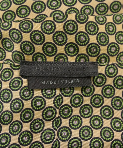 PRADA（プラダ）カジュアルシャツ ベージュ サイズ:S メンズ/2200628826060