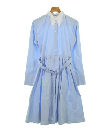 PRADA（プラダ）ワンピース 青 サイズ:36(XS位) レディース