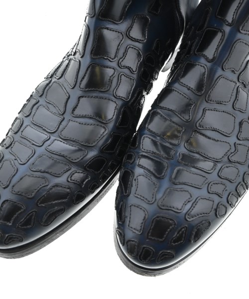 PRADA（プラダ）ブーツ 紺 サイズ:UK9(27.5cm位) メンズ/2200629523029