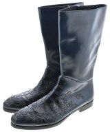 PRADA（プラダ）ブーツ 紺 サイズ:UK9(27.5cm位) メンズ/2200629523029