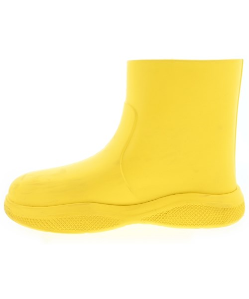 PRADA（プラダ）レインシューズ 黄 サイズ:EU38(24.5cm位) レディース/2200629686038