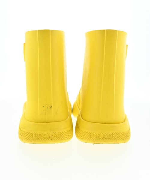 PRADA（プラダ）レインシューズ 黄 サイズ:EU38(24.5cm位) レディース/2200629686038