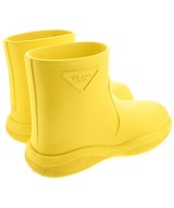 PRADA（プラダ）レインシューズ 黄 サイズ:EU38(24.5cm位) レディース/2200629686038
