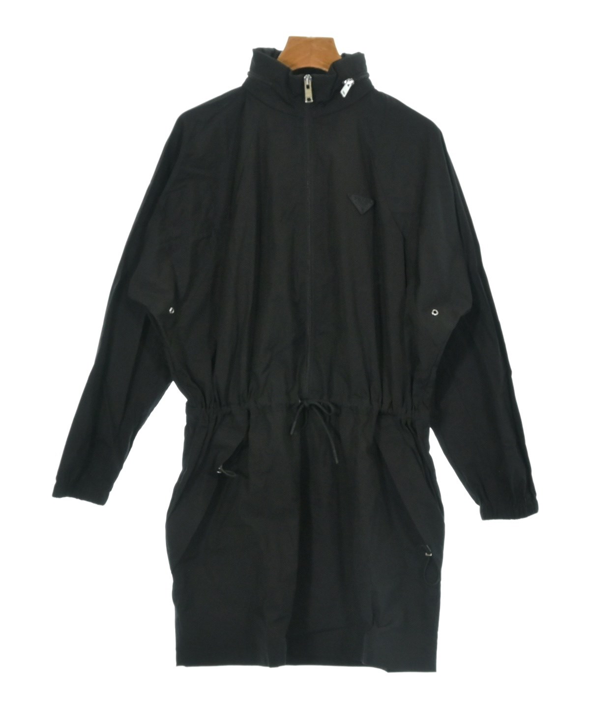 PRADA（プラダ）ワンピース 黒 サイズ:38(S位) レディース