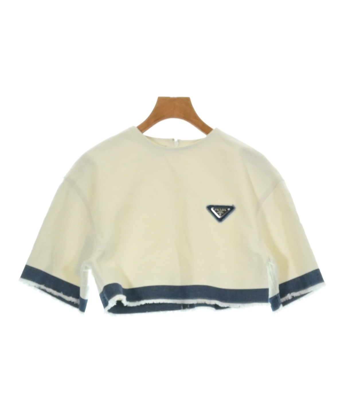 PRADA（プラダ）カジュアルシャツ 白 サイズ:38(S位) レディース