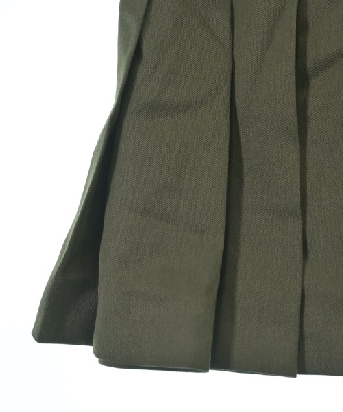 PRADA（プラダ）ミニスカート カーキ サイズ:38(S位) レディース/2200629825192
