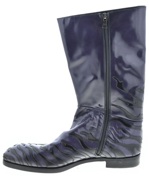PRADA（プラダ）ブーツ 紫 サイズ:UK9(27.5cm位) メンズ/2200630215012