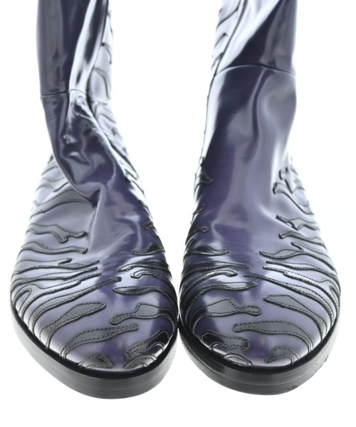 PRADA（プラダ）ブーツ 紫 サイズ:UK9(27.5cm位) メンズ/2200630215012