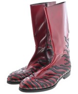 PRADA（プラダ）ブーツ 赤 サイズ:UK9(28cm位) メンズ/2200630215029