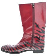 PRADA（プラダ）ブーツ 赤 サイズ:UK9(28cm位) メンズ/2200630215029