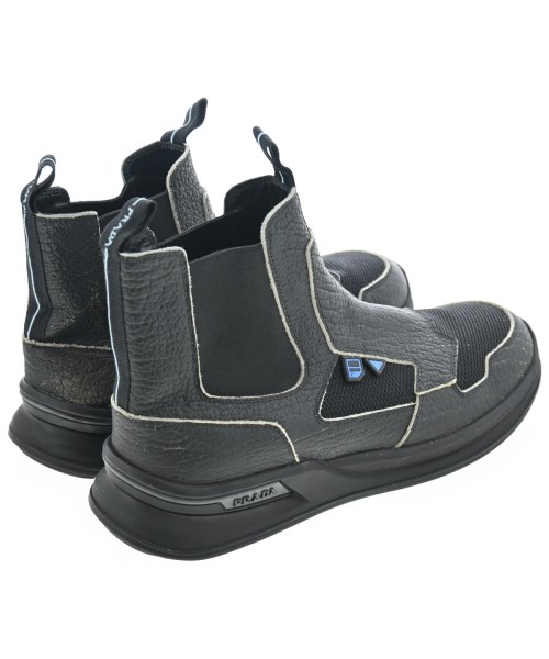 PRADA（プラダ）ブーツ 黒 サイズ:7(26cm位) メンズ/2200630355176