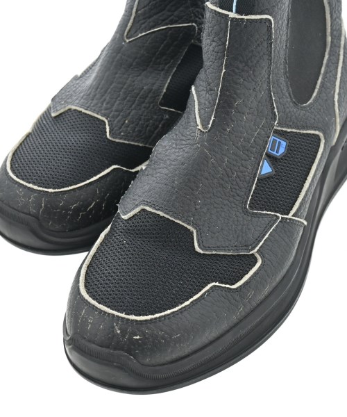 PRADA（プラダ）ブーツ 黒 サイズ:7(26cm位) メンズ/2200630355176