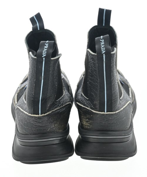 PRADA（プラダ）ブーツ 黒 サイズ:7(26cm位) メンズ/2200630355176