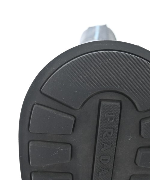 PRADA（プラダ）ブーツ 黒 サイズ:7(26cm位) メンズ/2200630355176