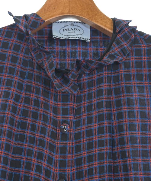 PRADA（プラダ）ブラウス 黒 サイズ:40(M位) レディース/2200627098048