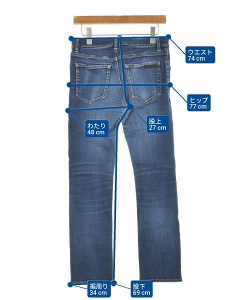 PRADA（プラダ）デニムパンツ 青 サイズ:30(M位) メンズ/2200630647035