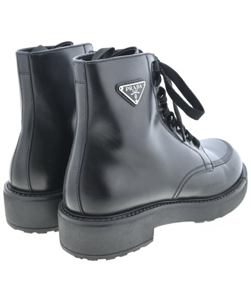 PRADA（プラダ）ブーツ 黒 サイズ:UK7(26cm位) メンズ/2200630647066
