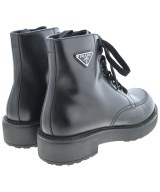 PRADA（プラダ）ブーツ 黒 サイズ:UK7(26cm位) メンズ/2200630647066