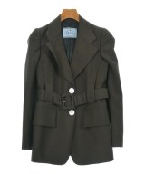PRADA（プラダ）ジャケット 茶 サイズ:36(S位) レディース/2200630642047