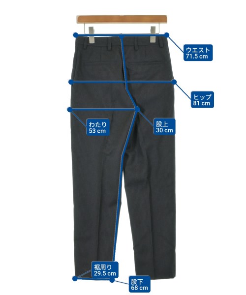 PRADA（プラダ）スラックス 黒 サイズ:36(XS位) レディース/2200630642054