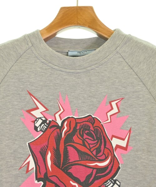 PRADA（プラダ）スウェット グレー サイズ:M レディース/2200631341024